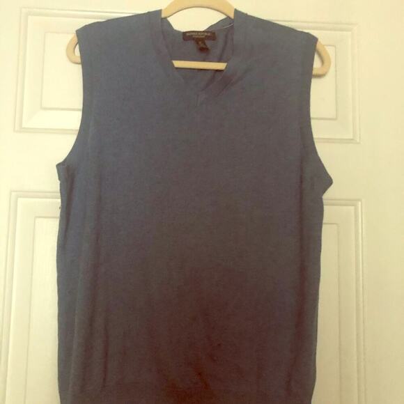 Banana Republic Blue Sweater Vest Medium - Picture 1 of 4